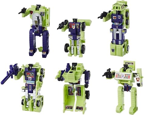 Transformers G1 Devastator Combiner Set of 6 | Transformers Vintage G1 Reissues