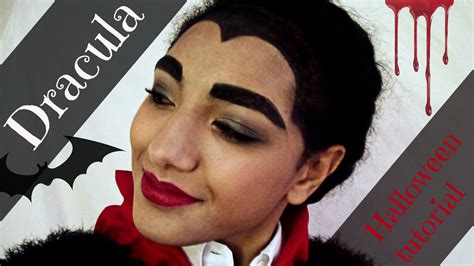 Dracula Hair, Makeup & Outfit | Halloween tutorial - YouTube