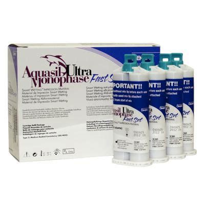 Aquasil Ultra Monophase (Purple) Fast set, 4 - 50 mL Cartridges and 12 ...