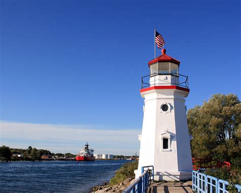 Cheboygan Crib Lighthouse 1 Photograph by George Jones