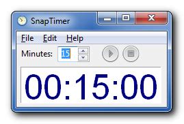 SnapTimer - Free Windows Countdown Timer