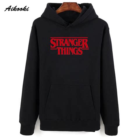 Aikooki Men Hoodie Stranger Things Hoodies Men Sweatshirt women/men Casual Stranger Things ...