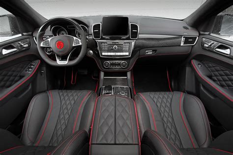 TopCar Does Carbon Fiber and Black Leather Interior for Mercedes GLE ...