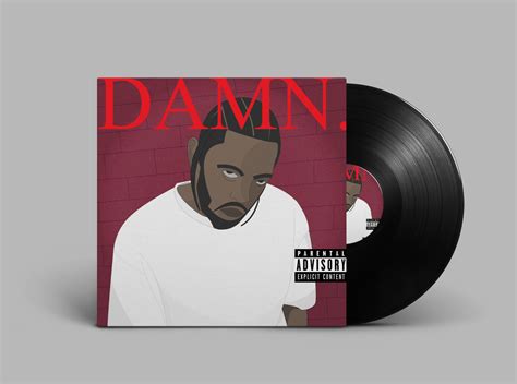 Kendrick Lamar - DAMN. by Shushrut Kumar on Dribbble