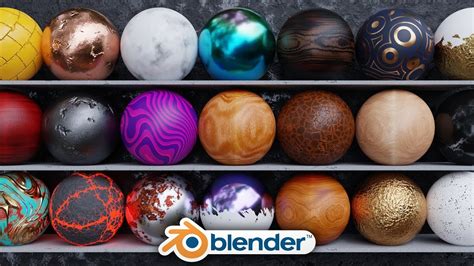 Blender 28 Procedural Materials - Magnetic Blender