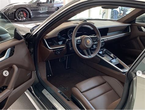 Porsche Chalk Color Interior