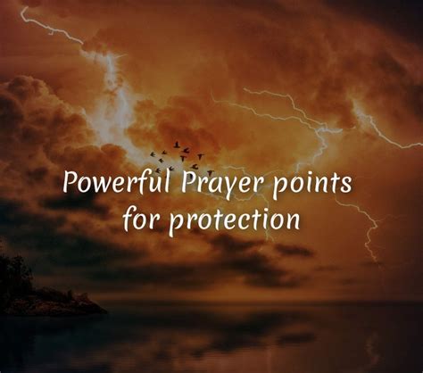 Powerful Prayer points for Protection