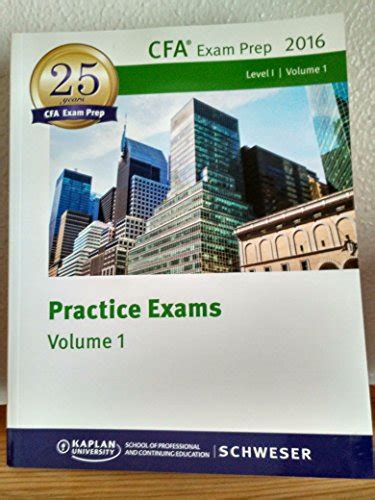 2016 Schweser Notes for CFA Level 1 - Books 1-5, Quicksheet, Practice Papers: 9781475435498 ...