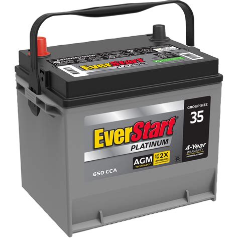 EverStart Platinum AGM Automotive Battery, Group Size 35 12, 47% OFF