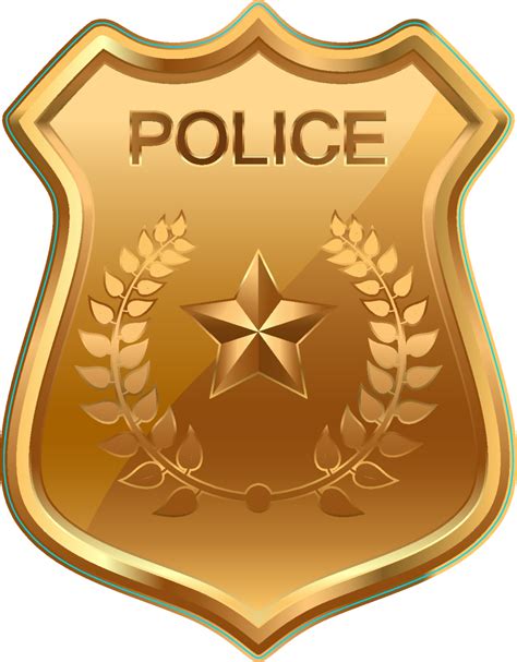 Police badge PNG