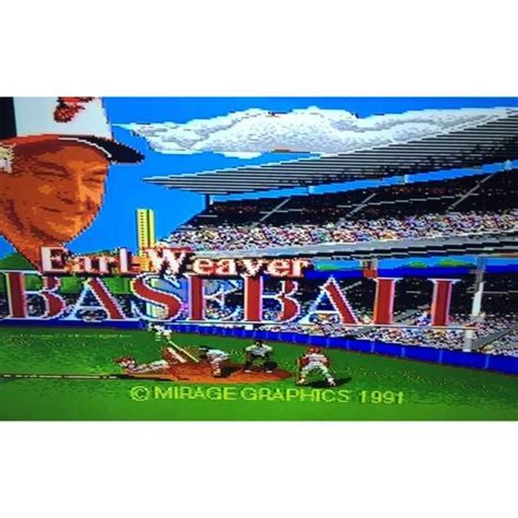 Earl Weaver Baseball - Video Games - Baseball Life