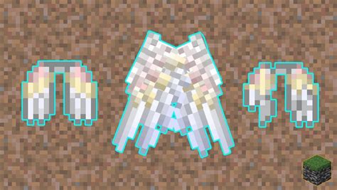 Angel Wings Elytra | Bedrock Tweaks 1.20.2/1.20.1/1.20/1.19.2/1.19.1/1. ...