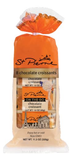 St Pierre Large Chocolate Croissants, 8 ct / 11.3 oz - Ralphs