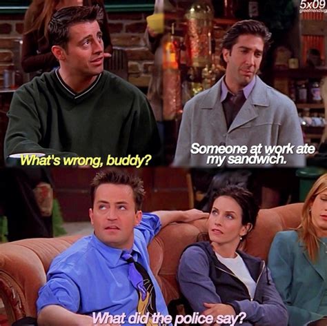 42 Of The Best Chandler Bing One-Liners Of All Time | Friend jokes, Friends tv quotes, Friends funny