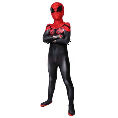 The Superior Spider-Man Suit for Kids Spiderman Cosplay Costume