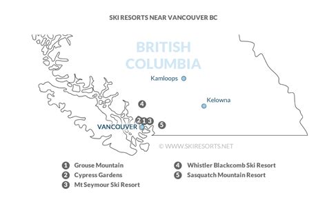 Ski resorts near Vancouver BC | Ski Resorts Network