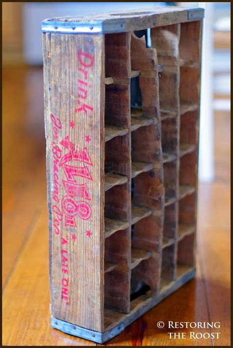 Restoring the Roost: Creative Uses for Vintage Bottle Crates. Have some ...