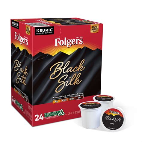 Folgers Black Silk Coffee Keurig K-Cup Pods 24-Count | MrOrganic Store