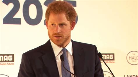 Prince Harry Honors Diana in Anti-Landmine Speech