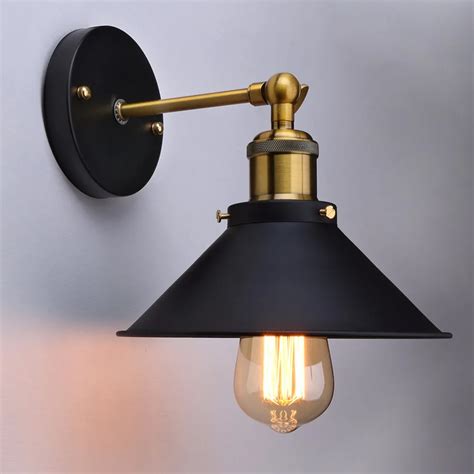 Retro Vintage Industrial Edison Simplicity Light Wall Mount Light ...