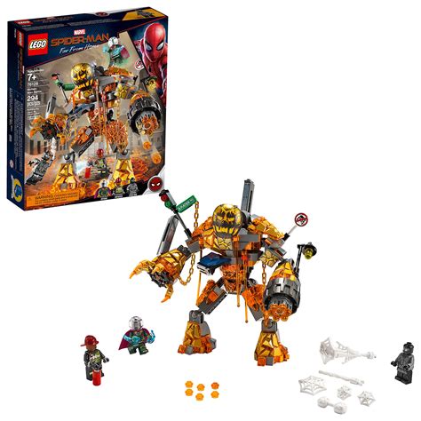 LEGO Marvel Spider-Man Far from Home: Molten Man Battle 76128 Building ...