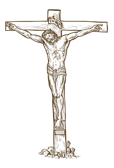 jesus cristo pendurado na cruz 12916788 PNG