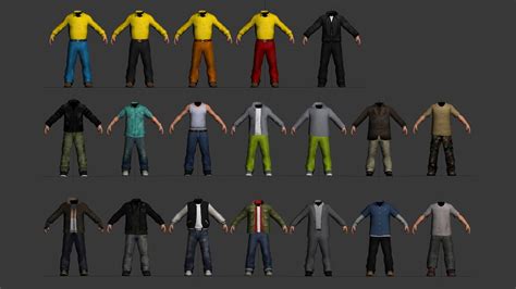 Bully Mod - Grand Theft Auto Protagonist Default Clothes Mod [1.100 ...