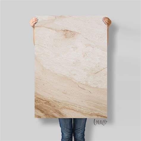 Food Photography Backdrop Beige Marble for Product Instagram | Etsy