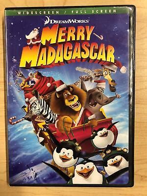 Merry Madagascar (DVD, 2009, Christmas) - XMAS19 97360727043 | eBay