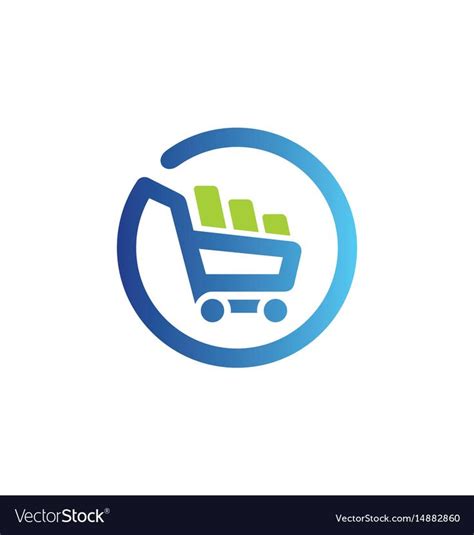 shopping cart basket buy online logo. Download a Free Preview or High ...