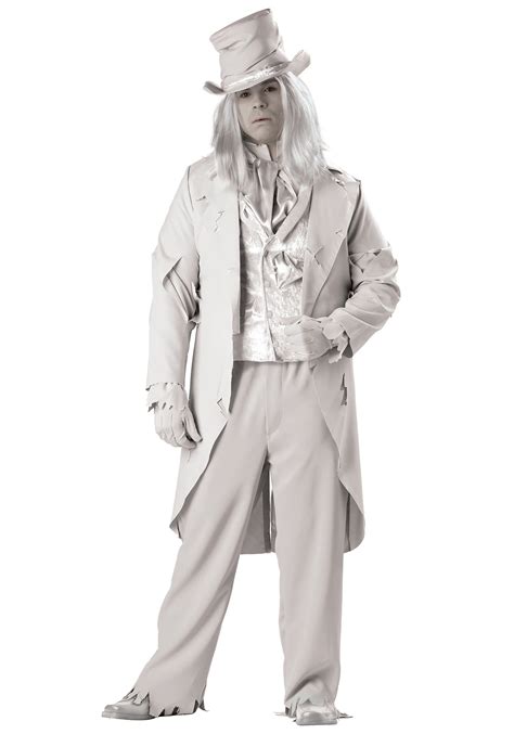 Plus Size Ghostly Gentleman Costume - Halloween Costume Ideas 2023