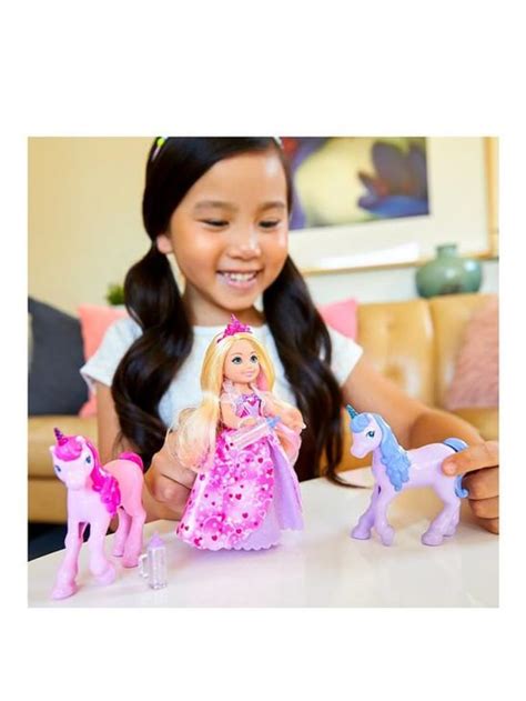 Barbie Dreamtopia Chelsea Princess & Baby Unicorn Set, barbie dolls ...