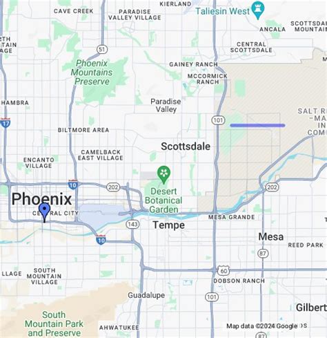 Phoenix-Arizona - Google My Maps