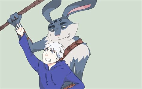 Jack Frost and Bunnymund 24 by saeru-bleuts on DeviantArt