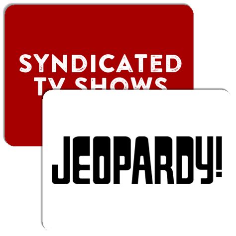 Syndicated TV Shows - Match The Memory