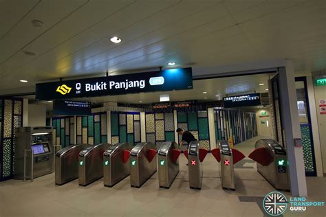 Bukit Panjang LRT Station – Exit C (to MRT Station and Hillion Mall) | Land Transport Guru