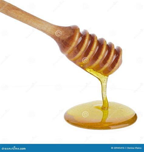 Honey dipper stock photo. Image of closeup, isolated - 20945416