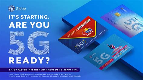 Globe: Our 4G LTE SIM cards are 5G-ready