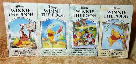 WINNIE THE POOH Storybook Classics (VHS, 2000) VHS LOT, 48% OFF