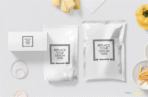 Awesome Food Packaging Mockup Free PSD | ZippyPixels