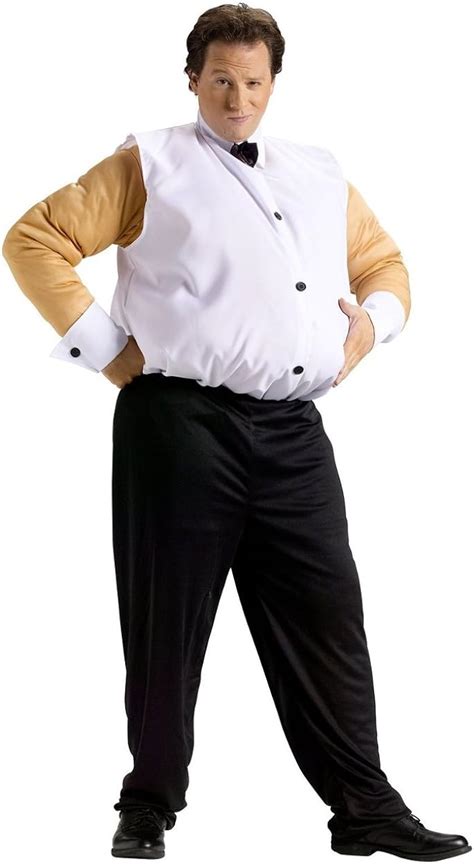 Fat Male Stripper Costume Mens Adult Not So Sexy Chippendales Chris Farley SNL Fancy Dress ...