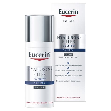 Eucerin Hyaluron-Filler Urea Nachtpflege Creme 50 Milliliter online bestellen - medpex ...