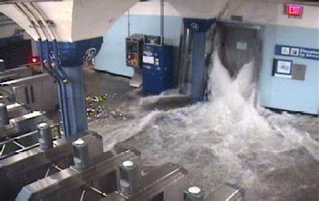 Superstorm Sandy: New York subway system flooded in 'worst ever disaster'