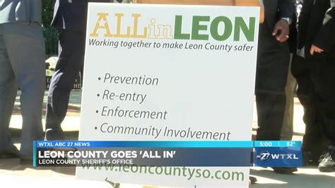 Leon County going 'ALL In' to make community safer