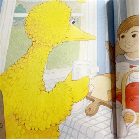 Vintage A Little Golden Book Sesame Street: Big Bird's Day on the Farm 1985 109-58 - Etsy