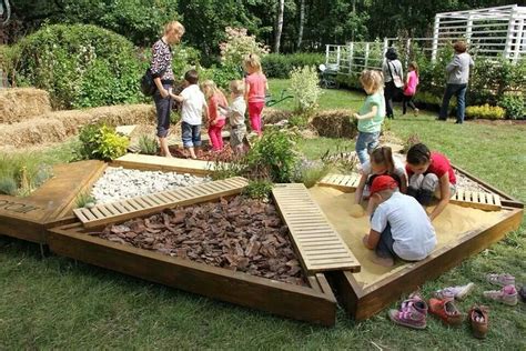 Sensory garden | Toddler playground, Outdoor play spaces, Natural playground