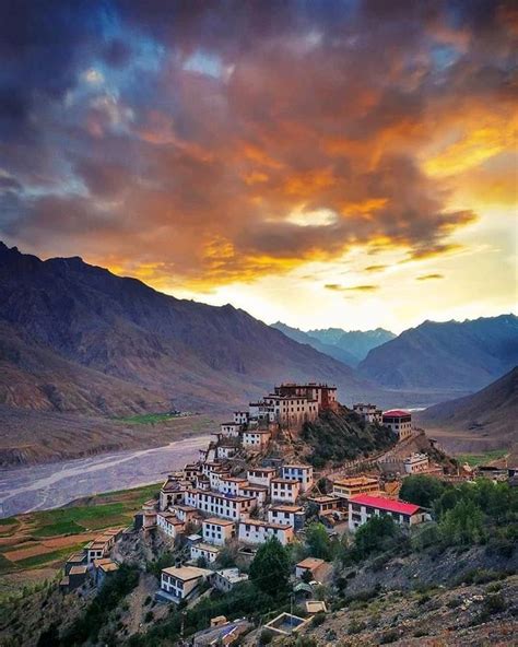 Key Monastery , Spiti Valley | Spiti valley, Beautiful locations nature, Beautiful places to visit