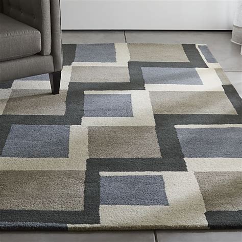 City Grey Wool Rug | Crate and Barrel | Grey wool rugs, Rugs, Crate and ...