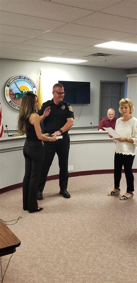 Clinton Township swears in new police chief | Hunterdon Review News | newjerseyhills.com