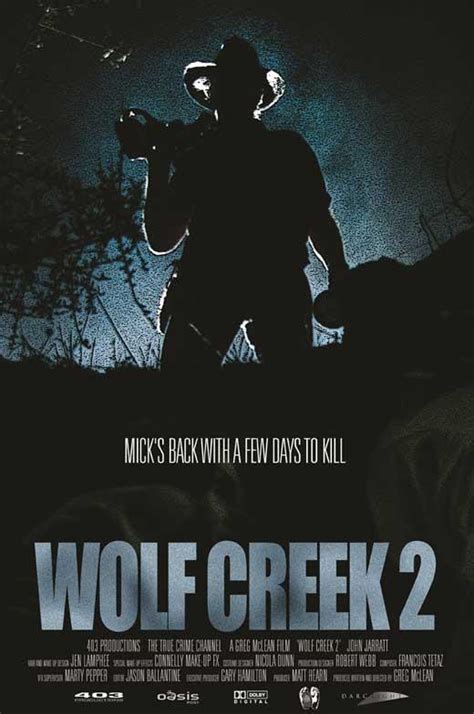 Wolf Creek 2 (Australian) 27x40 Movie Poster (2014) Horror Movie Posters, Horror Films, Cinema ...